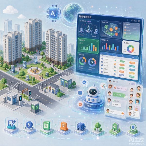 智慧社区物业管理系统怎么落地？2026年AI赋能社区治理与物业服务升级指南